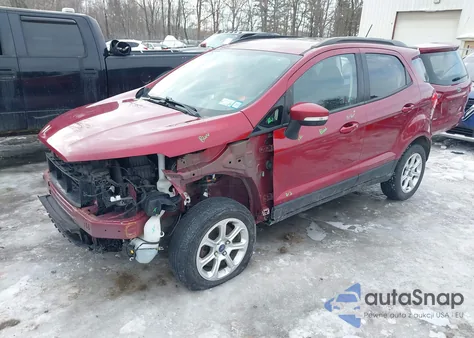 2019 Ford Ecosport Se from USA, damaged, VIN MAJ6S3GL4KC296248